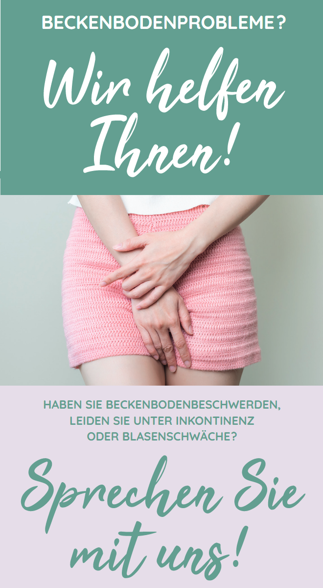 Beckenbodenprobleme? Wir helfen Ihnen!